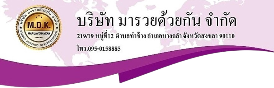 Logo Doc MDK หัวกระดาษเอกสารมารวย